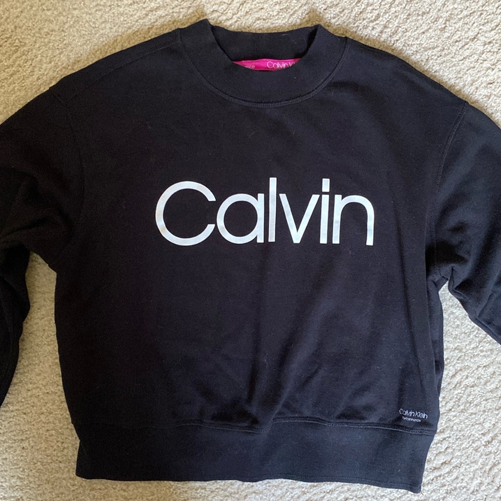 Calvin Klein performance black sweatshirt